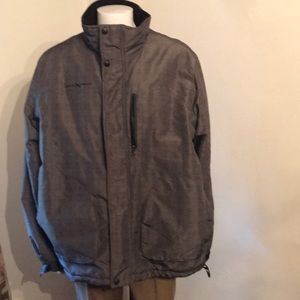Zeroxposur coat gray & black size xxl